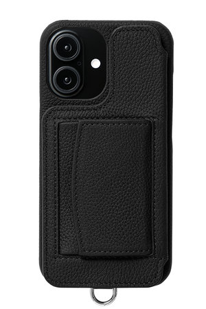 デミュウ/DEMIUのiPhone16 POCHE 背面収納スマホケース ストラップ別売(141000/141001)