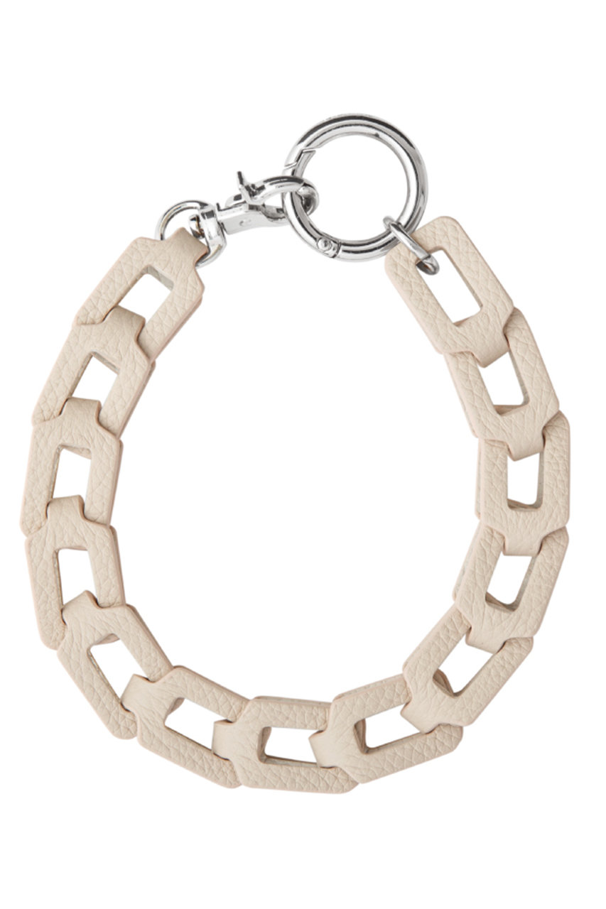 DEMIU Hand STRAP Rectangle (ベージュ, N/S) デミュウ ELLE SHOP DEMIU Hand STRAP Rectangle (ベージュ, N/S) デミュウ ELLE SHOP