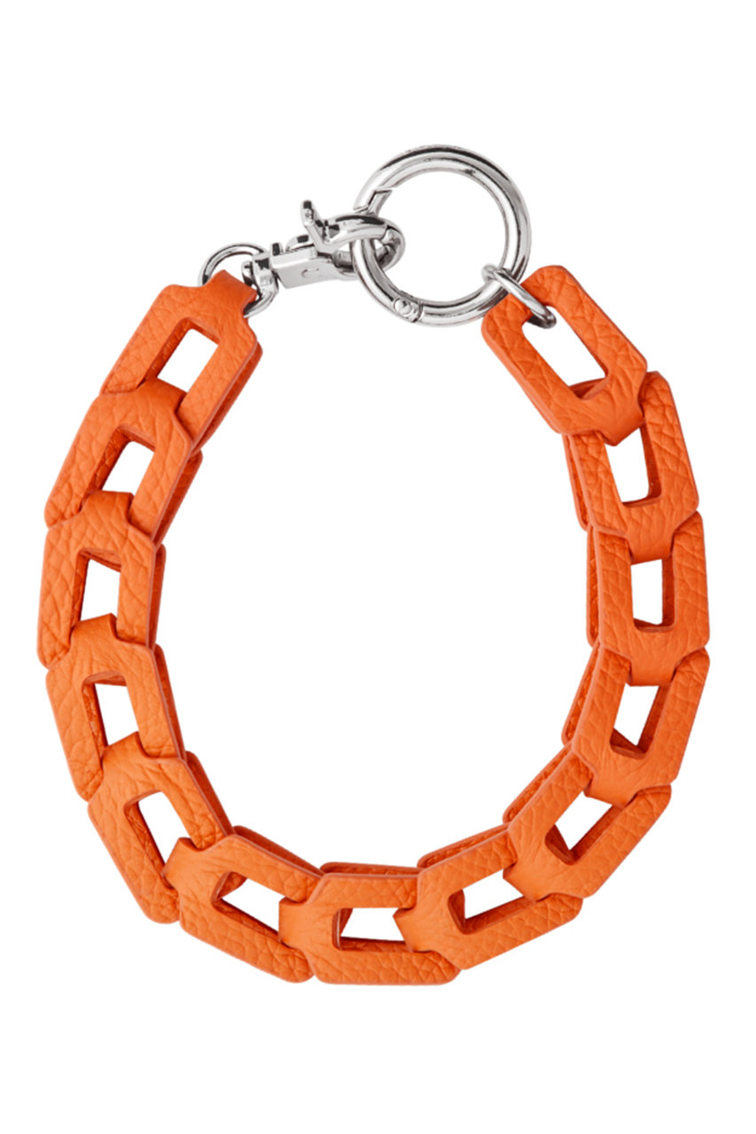 DEMIU Hand STRAP Rectangle (オレンジ, N/S) デミュウ ELLE SHOP DEMIU Hand STRAP Rectangle (オレンジ, N/S) デミュウ ELLE SHOP