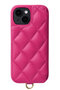 iPhone15 GRACE 背面収納スマホケース ストラップ別売 デミュウ/DEMIU マゼンタピンク