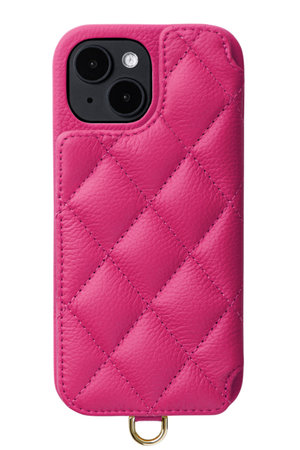 デミュウ/DEMIUのiPhone15 GRACE 背面収納スマホケース ストラップ別売(141000/141001)