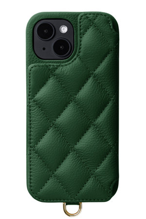 デミュウ/DEMIUのiPhone15 GRACE 背面収納スマホケース ストラップ別売(141000/141001)