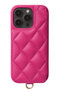 iPhone16 GRACE 背面収納スマホケース ストラップ別売 デミュウ/DEMIU マゼンタピンク