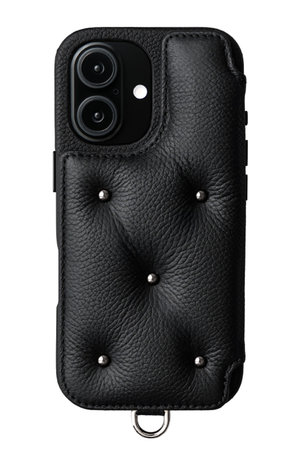 デミュウ/DEMIUのiPhone17 BALLON CINQ 背面収納スマホケース ストラップ別売(141000/141001)