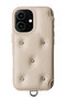 iPhone17 BALLON CINQ 背面収納スマホケース ストラップ別売 デミュウ/DEMIU ベージュ