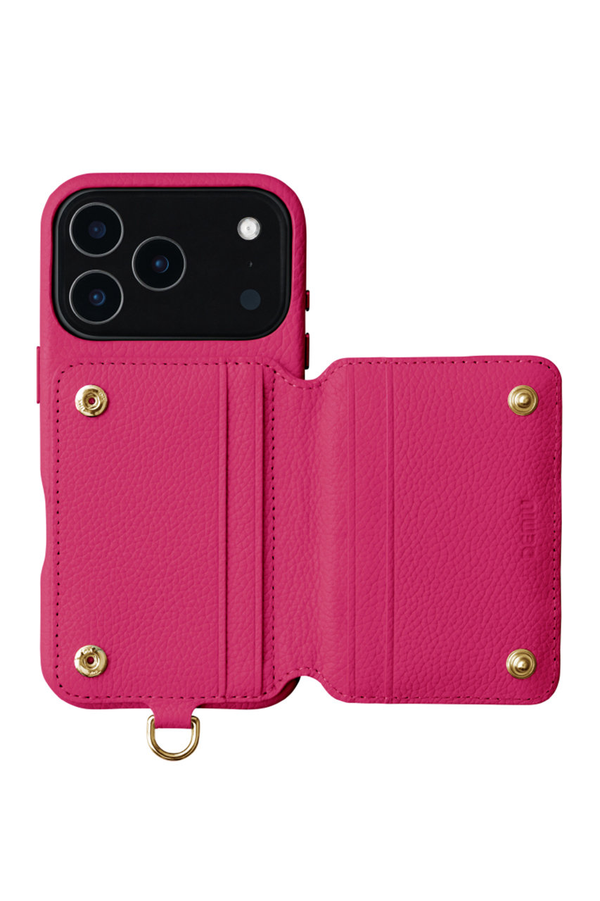 DEMIU(デミュウ)｜iPhone17 BALLON CINQ 背面収納スマホケース