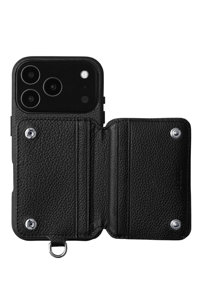 DEMIU(デミュウ)｜iPhone17 BALLON 背面収納スマホケース ストラップ