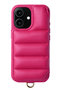 iPhone17 BALLON 背面収納スマホケース ストラップ別売 デミュウ/DEMIU マゼンタピンク