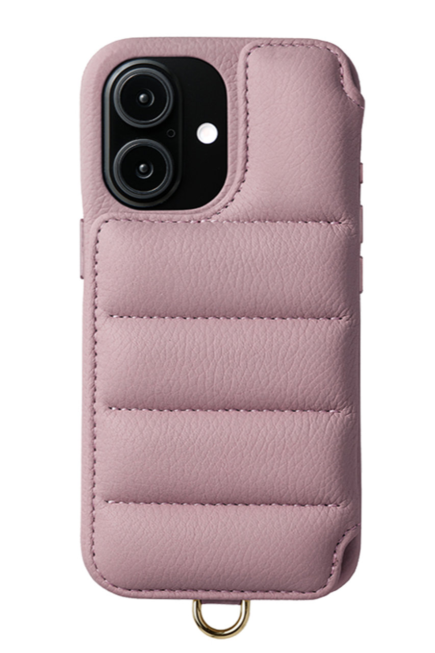 デミュウ/DEMIUのiPhone17 BALLON 背面収納スマホケース ストラップ別売(ライラック/DU-BAL28OR)