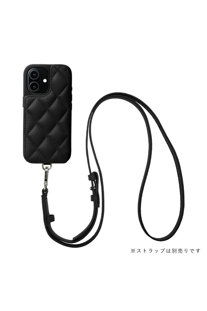 DEMIU(デミュウ)｜iPhone17 GRACE 背面収納スマホケース ストラップ