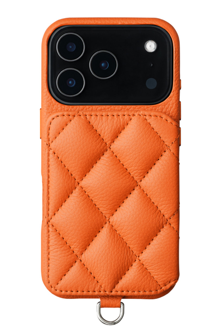 DEMIU(デミュウ)｜iPhone17 GRACE 背面収納スマホケース ストラップ