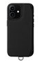 iPhone17 POCHE FLAT 背面収納スマホケース ストラップ別売 デミュウ/DEMIU ブラック