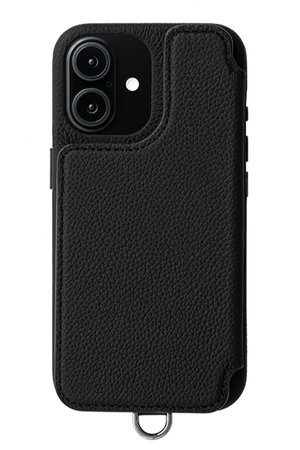デミュウ/DEMIUのiPhone17 POCHE FLAT 背面収納スマホケース ストラップ別売(141000/141001)