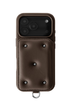 デミュウ/DEMIUのiPhone18 BALLON CINQ 背面収納スマホケース ストラップ別売(141000/141001)