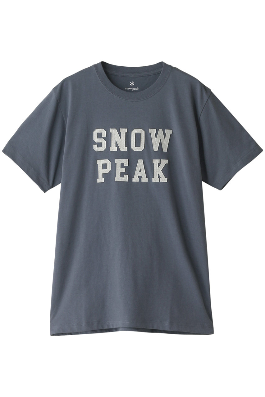 【UNISEX】SNOW PEAK Felt Logo T shirt