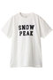 【UNISEX】SNOW PEAK Felt Logo T shirt スノーピーク/Snow Peak ホワイト
