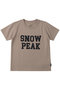 【Kids】SNOW PEAK Felt Logo T shirt スノーピーク/Snow Peak ベージュ