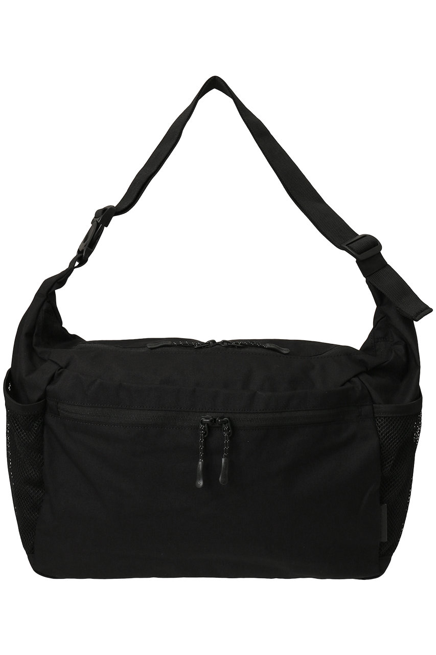 ＜ELLE SHOP＞ Snow Peak 【UNISEX】Everyday Use Middle Shoulder Bag (ブラック One) スノーピーク ELLE SHOP