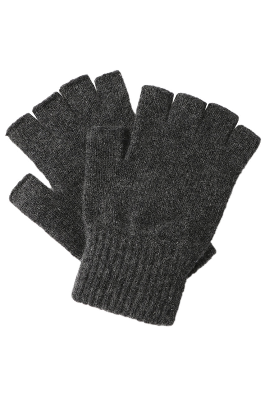  Snow Peak Wool Knit Gloves (グレー M) スノーピーク ELLE SHOP