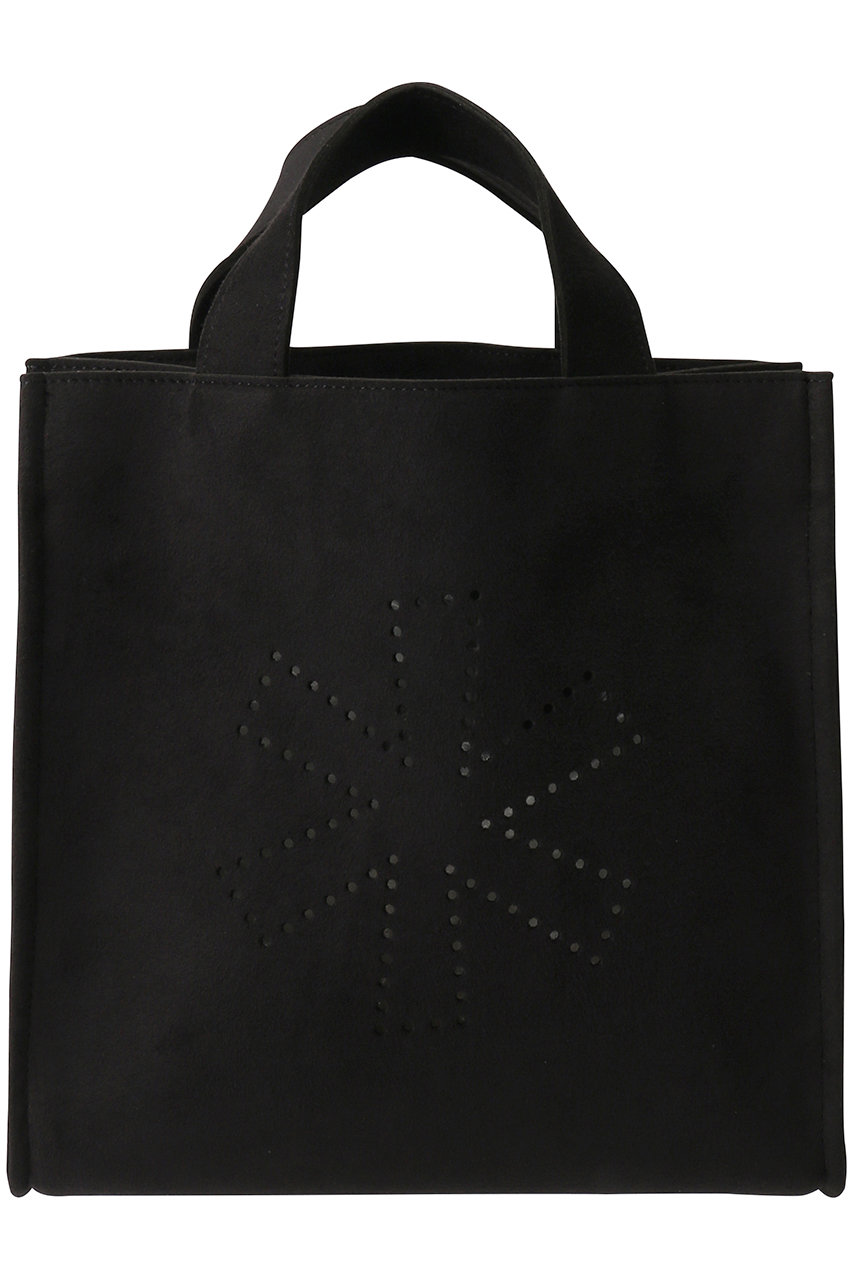 スノーピーク/Snow Peakの【UNISEX】Vegan Leather Mini Tote Bag(ブラック/AC-24AU404GRG)