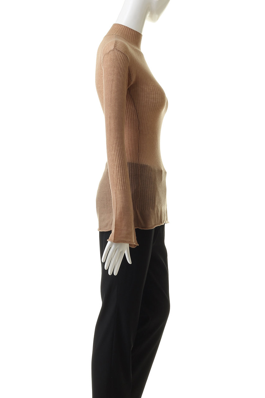 Wolford(ウォルフォード)｜52938 Air Wool Contrast Top Long Sleeves