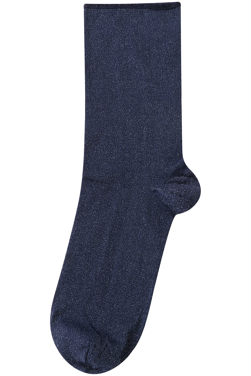 ＜ELLE SHOP＞ Wolford 41277 Stardust Socks (ネイビー S) ウォルフォード ELLE SHOP