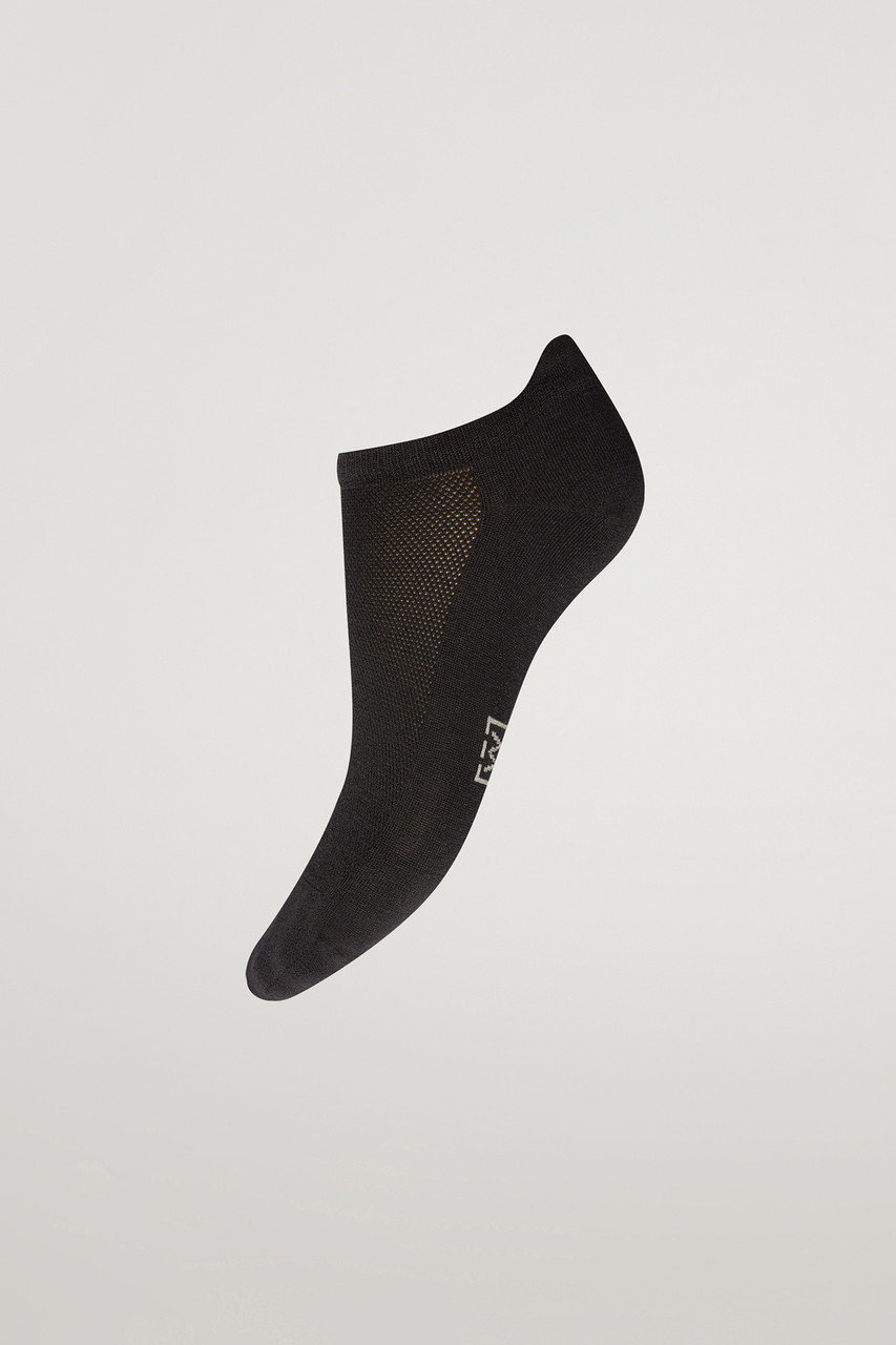 Wolford 45045 Sneaker Socks (ブラック, 38) ウォルフォード ELLE SHOP