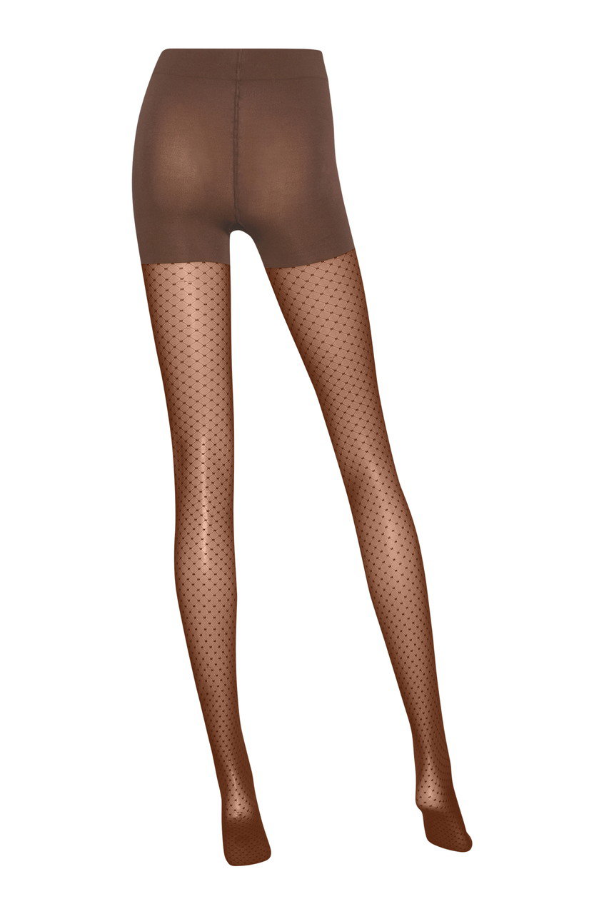 Wolford(ウォルフォード)｜14984 CONTROL DOTS TIGHTS/ダークブラウン