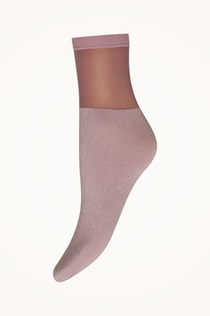 ウォルフォード/Wolfordの48090 SHINY SHEER SOCKS グリッターソックス(140700/140701)