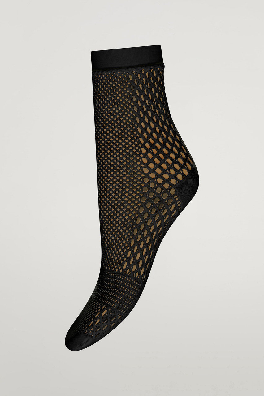 ウォルフォード/Wolfordの41594 NET SOCKS(ブラック/3911000015)