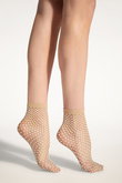 48095 SATIN TOUCH DOTS SOCKS サテンドットソックス ウォルフォード/Wolford