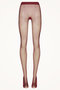 19393 Twenties Econyl Tights フィッシュネットタイツ ウォルフォード/Wolford ダークピンク