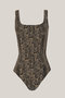 77124 SEAMLESS PYTHON BODY ノースリーブパイソンボディスーツ ウォルフォード/Wolford