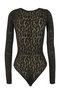 78327 LEO STRING BODY レオパードボディスーツ ウォルフォード/Wolford