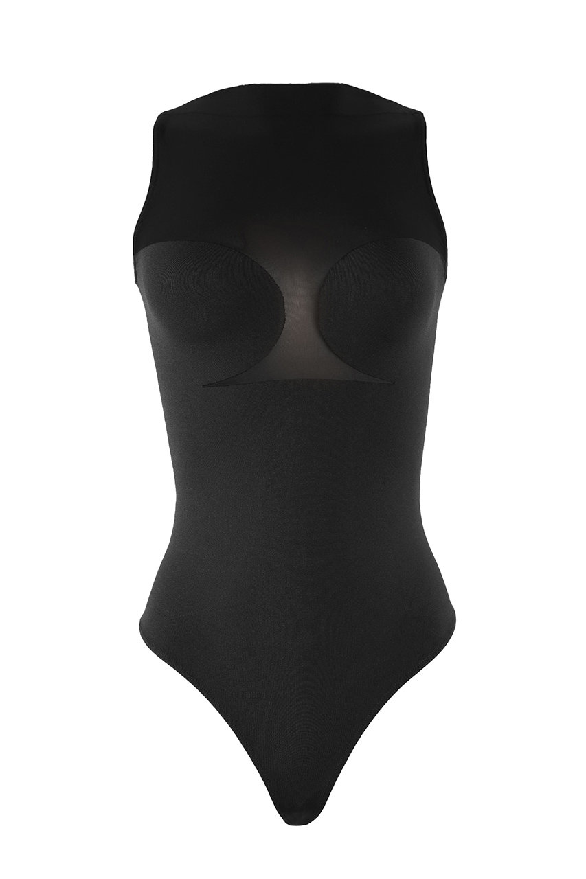 77121 BUSTIER STRING BODY コルセットノースリーブボディスーツ