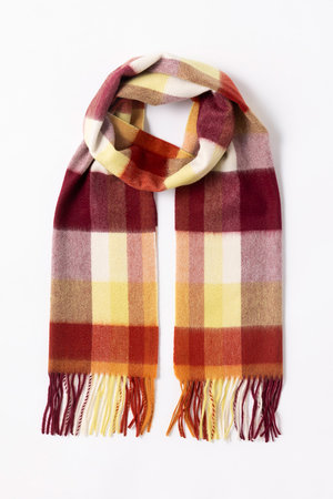 エレガンセーゼ/eleganceseのCheck wave mini マフラー(140100/140101)