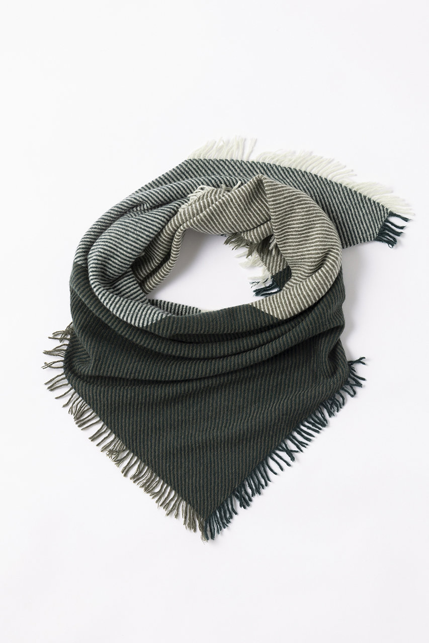 elegancese Square fringe スカーフ (オリーブ/フォレスト, F) エレガンセーゼ ELLE SHOP elegancese Square fringe スカーフ (オリーブ/フォレスト, F) エレガンセーゼ ELLE SHOP