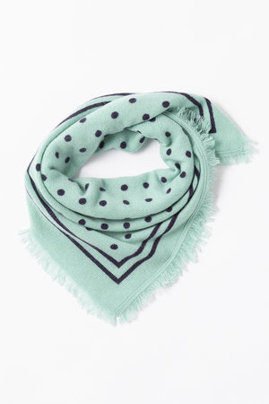 エレガンセーゼ/eleganceseのカシミヤドットスカーフ(140100/140103)