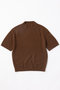 Sheer カシミヤショートスリーブ エレガンセーゼ/elegancese ブラウン