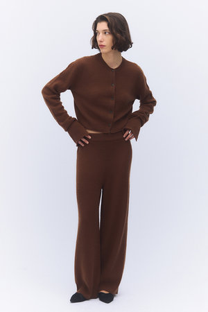 エレガンセーゼ/eleganceseのSheer カシミヤパンツ(110600/110601)