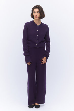 エレガンセーゼ/eleganceseのSheer カシミヤパンツ(110600/110601)