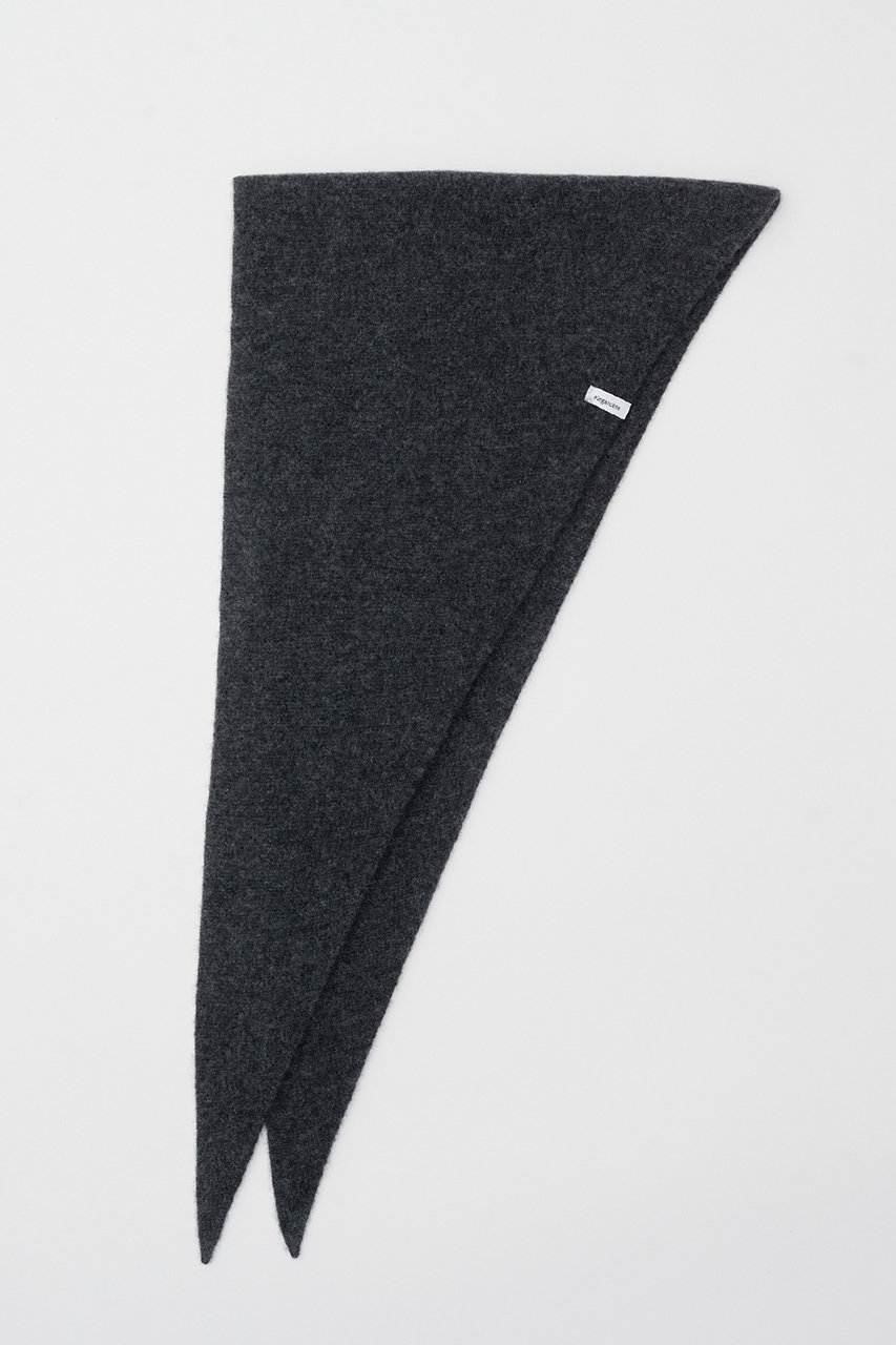 elegancese Sheer triangle スカーフ (チャコールグレー, F) エレガンセーゼ ELLE SHOP elegancese Sheer triangle スカーフ (チャコールグレー, F) エレガンセーゼ ELLE SHOP