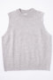sheer ニットベスト エレガンセーゼ/elegancese ライトグレー