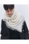 【予約販売】カシミヤ スクエアフリンジ スカーフ エレガンセーゼ/elegancese