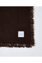 【予約販売】カシミヤ スクエアフリンジ スカーフ エレガンセーゼ/elegancese
