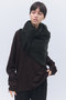 【予約販売】カシミヤ スクエアフリンジ スカーフ エレガンセーゼ/elegancese