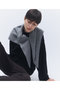 【予約販売】カシミヤ ボタントライアングル スカーフ エレガンセーゼ/elegancese