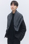 【予約販売】カシミヤ プリントニット スカーフ エレガンセーゼ/elegancese