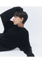 【予約販売】ウールカシミヤ ロングスリーブニット Tシャツ エレガンセーゼ/elegancese