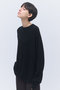 【予約販売】ウールカシミヤ ロングスリーブニット Tシャツ エレガンセーゼ/elegancese